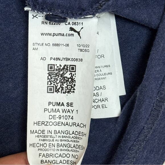 Puma Men’s Polo Shirt Size Large - Picture 9 of 12